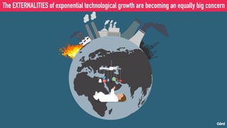 The EXTERNALITIES of exponential technological growth are becoming an equally big concern
 