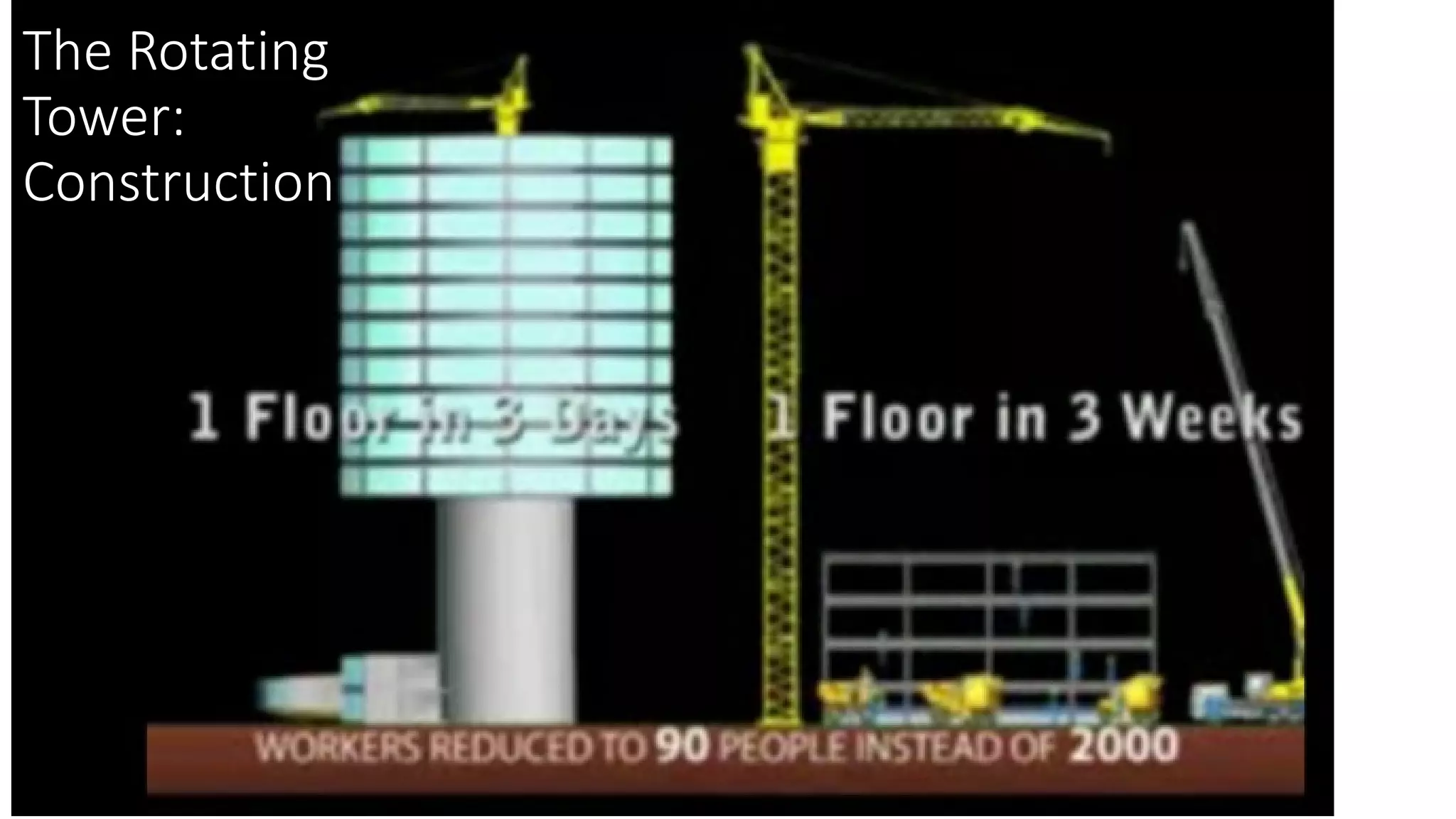 The Rotating
Tower:
Construction
 