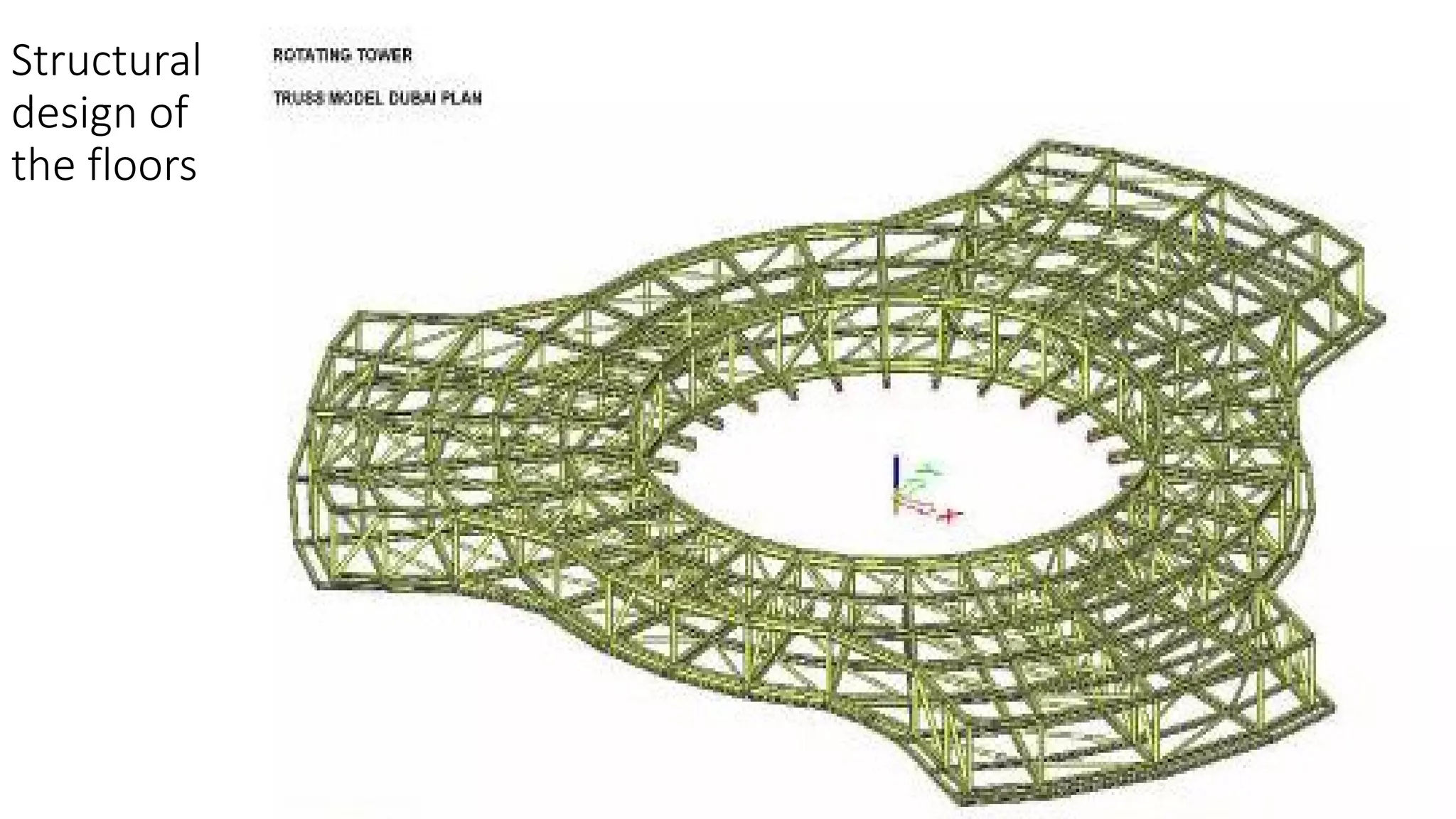 Structural
design of
the floors
 