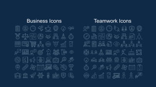 Business Icons Teamwork Icons
 