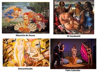 Mauricio de Sousa Di Cavalcanti Desconhecido Palm Calendar 