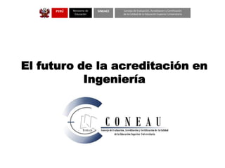 PERÚ   Ministerio de   SINEACE   Consejo de Evaluación, Acreditación y Certificación
             Educación               ...