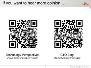 If you want to hear more opinion….




 Technology Perspectives                         CTO Blog
  www.technology-perspect...