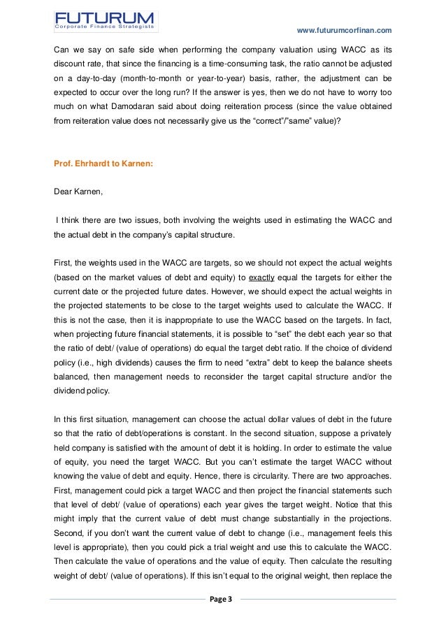 Function of wacc pdf picture