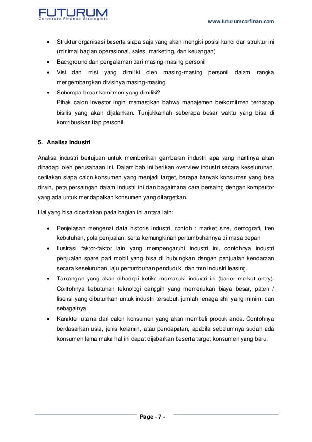 Hal yang perlu diperhatikan dalam membuat bisnis proposal