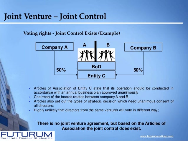 Futurum Joint Venture Under Ias 31