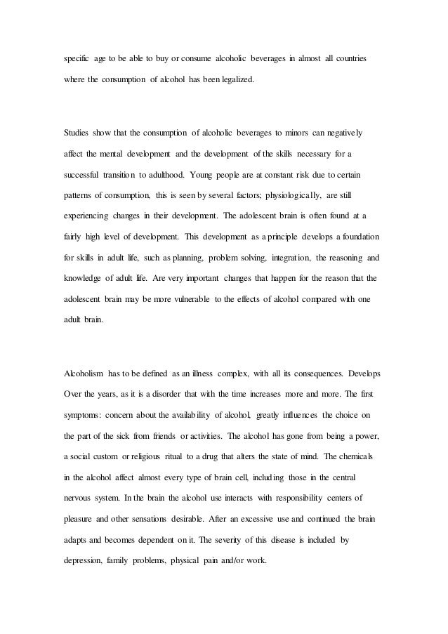 Online Papers: Alcoholism cause and effect essay homework for you! causes of alcoholism essay