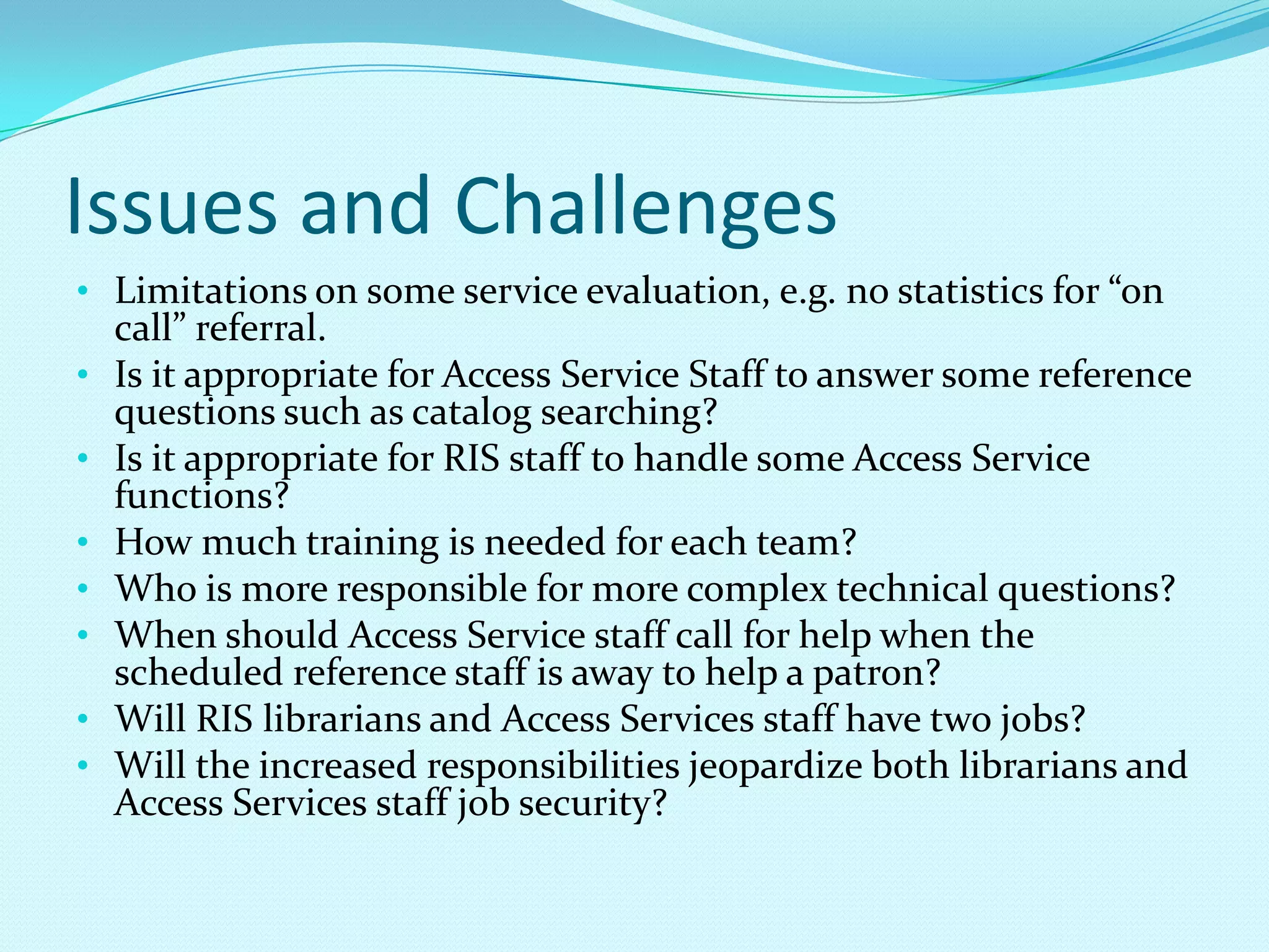 Eliminating multiple referrals and creating one point of need assistance