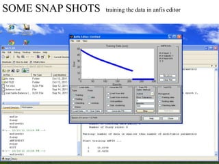SOME SNAP SHOTS

training the data in anfis editor

 