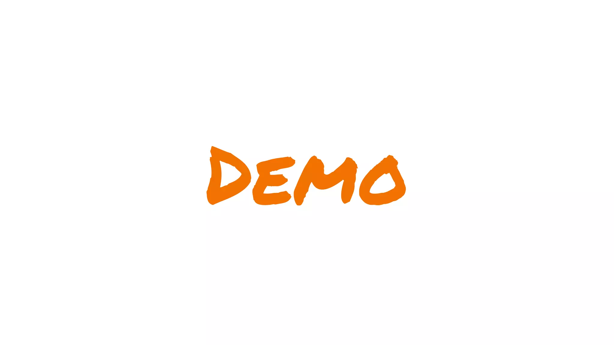 Demo
 