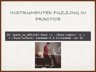 [Wroclaw #4] Fuzzing - underestimated method of finding hidden bugs | PDF