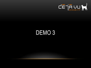 DEMO 3
 