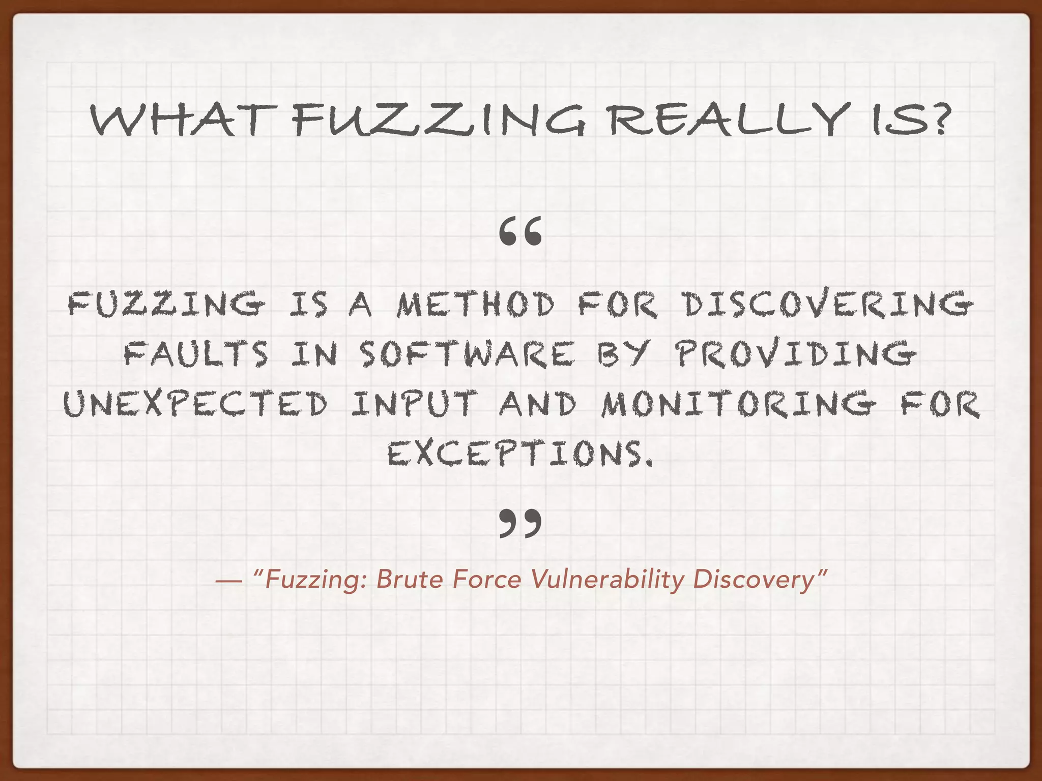 BEFORE WE START…
WHO AM I?
• Security engineer in Intive (Wroclaw)
• Former developer of advanced fuzzing module in
Spirent’s CyberFlood device
• Contributor in OWASP MSTG (Mobile Security
Testing Guide)
• Supporter of Wroclaw OWASP meetings
 
