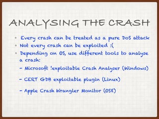 SMART FUZZING WITH PEACH
 