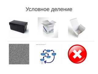 Условное деление
 