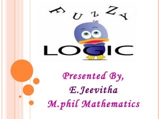 Fuzzy control and its applications | PPT