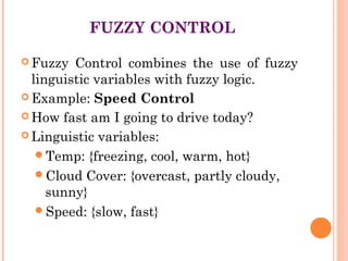 Fuzzy control and its applications | PPT