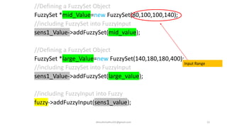 Fuzzy logic with Arduino | PPTX