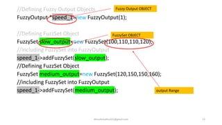 Fuzzy logic with Arduino | PPTX