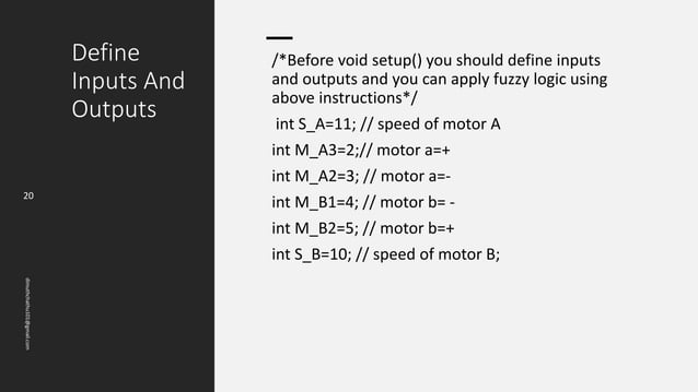 Fuzzy logic with Arduino | PPTX