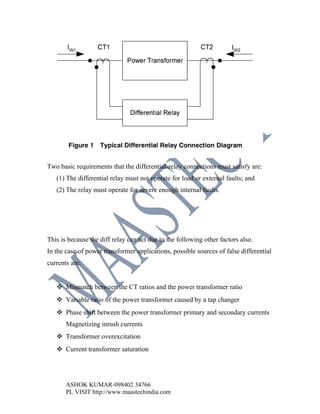 FUZZY LOGIC PROGRAMME-Fuzzy logic based differential relay for power ...