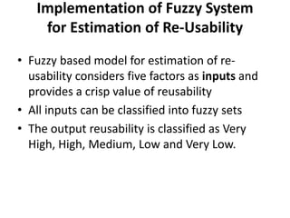 Fuzzy logic in software engineering | PPTX