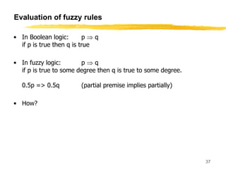 Fuzzy logicintro by | PPTX