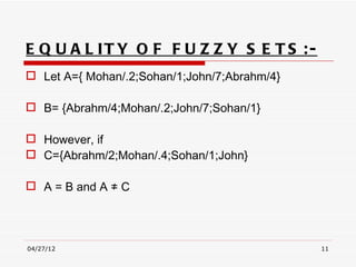 Fuzzy logic ppt | PPT