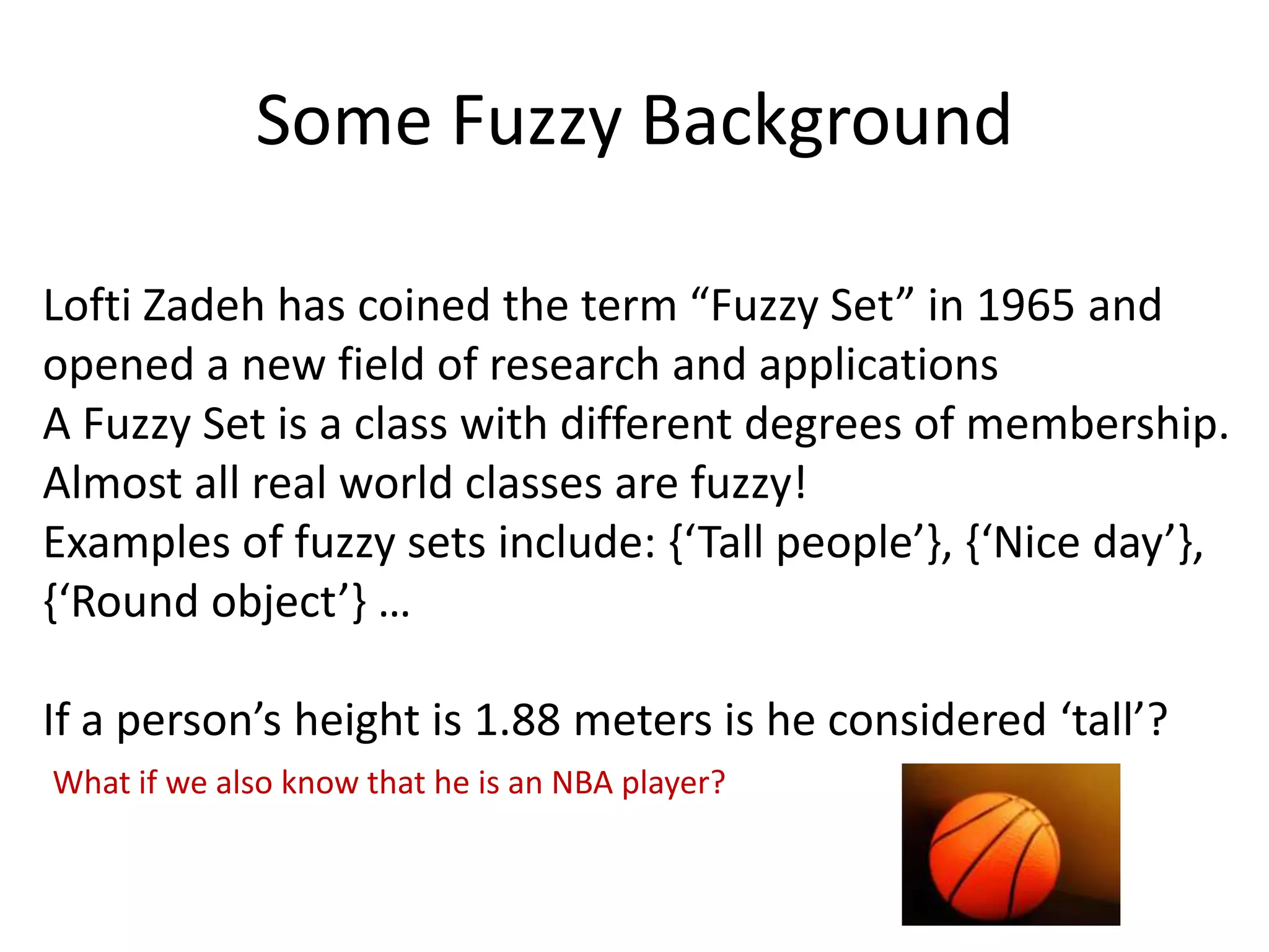 Fuzzy Logic Ppt | PPTX