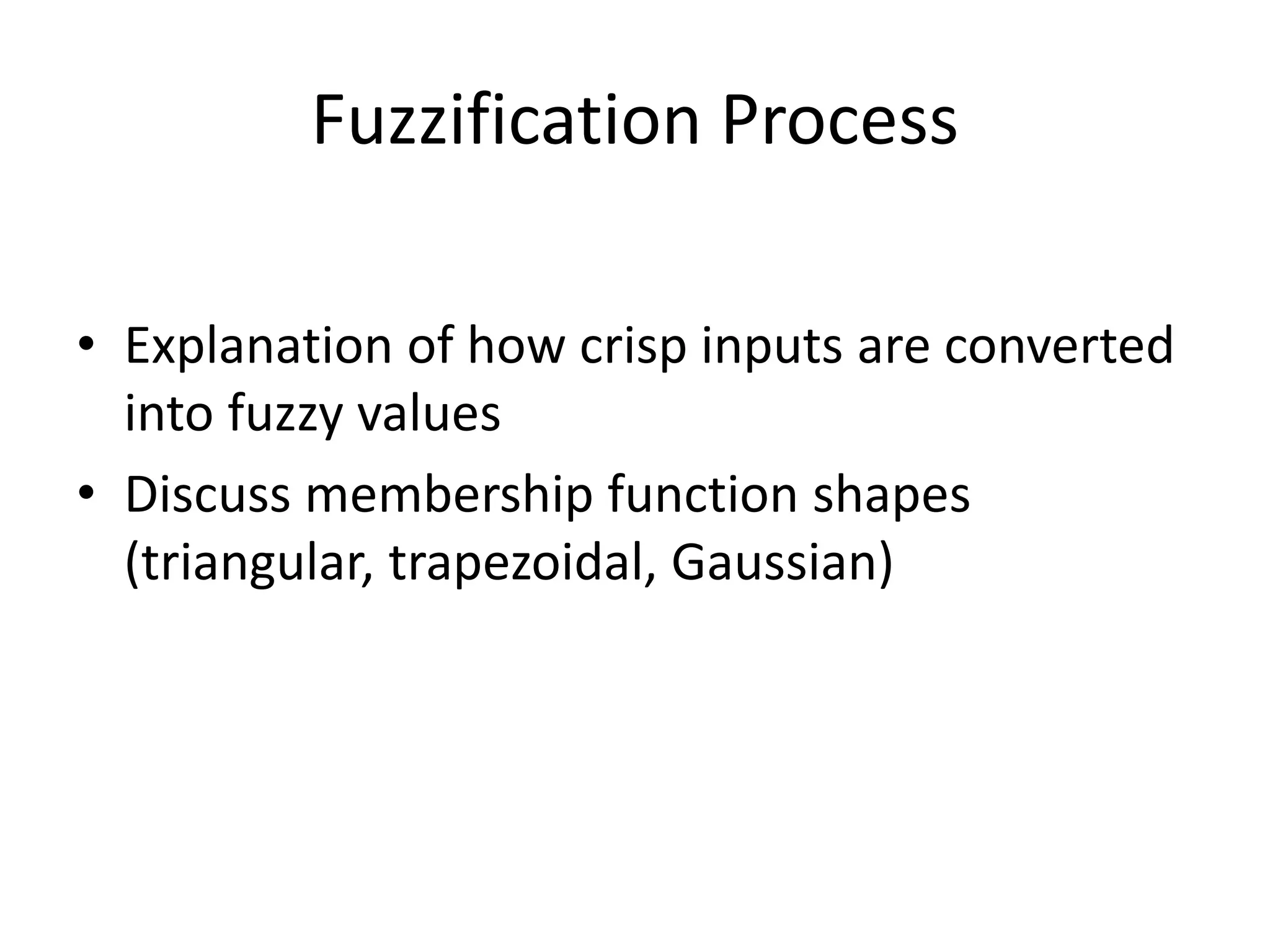 Fuzzy_Logic_Presentation outlines the presentation structure | PPT