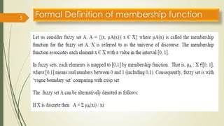 Fuzzy Membership Function 