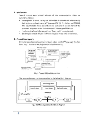 Design and Implementation of DC Motor Speed Control using Fuzzy Logic | PDF