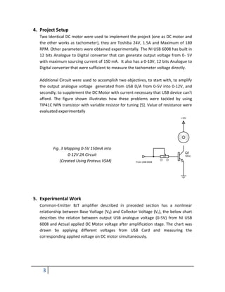 Design and Implementation of DC Motor Speed Control using Fuzzy Logic | PDF