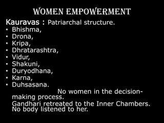 PreparationKauravas : Karna went on a country-wide military mission, subdued the different kingdoms and acquired wealth. But it meant a loss in terms of both men and money and creation of new enemies.Pandavas :                    Though in exile they turned their attention to improving over their weaknessArjuna set out on a mission to acquires Divyastras.Bhima met his brother Hanuman and got a blessing of enhanced strength. Yudhisthira  acquired teachings from the various wise rishis, and also learnt the Game of Dice from Gandharava  Chtrasena, lest he was challenged to yet another dice game. Its said that he had become undefeatable in Dice.Turn your weakness into your Strength.