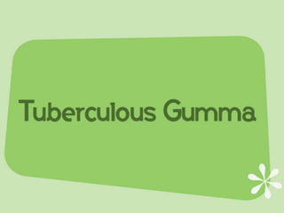 Cutaneous Tuberculosis