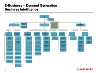 E-Business – Demand Generation
Business Intelligence
42
 