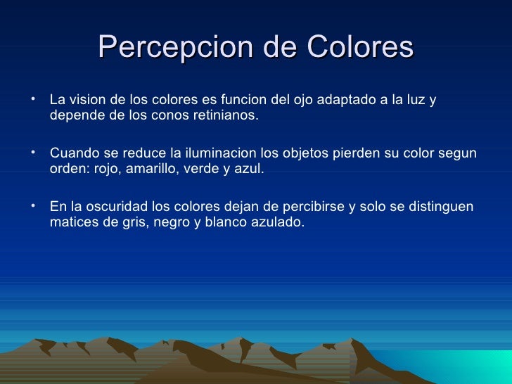 Vision de colores