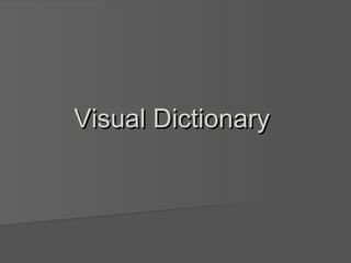 Visual DictionaryVisual Dictionary
 