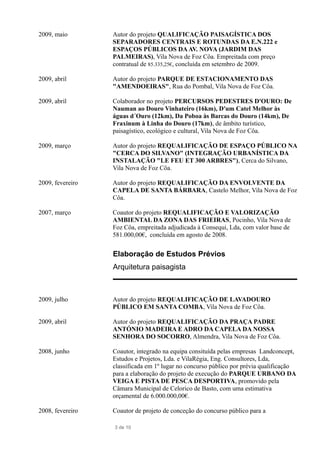 Detailed Curriculum Vitae - Centro de QuÃmica Estrutural