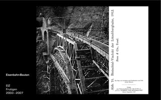 Eisenbahn-Bauten

EIZ
Frutigen
2003 - 2007

 