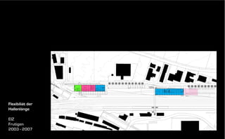 Flexibiliät der
Hallenlänge
EIZ
Frutigen
2003 - 2007

 