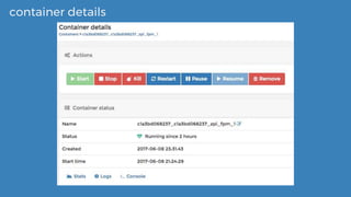 container details
 
