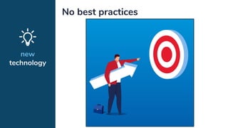 new
technology
No best practices
 