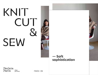FW25-26 Knit Cut & Sew Trend Book Peclers Paris