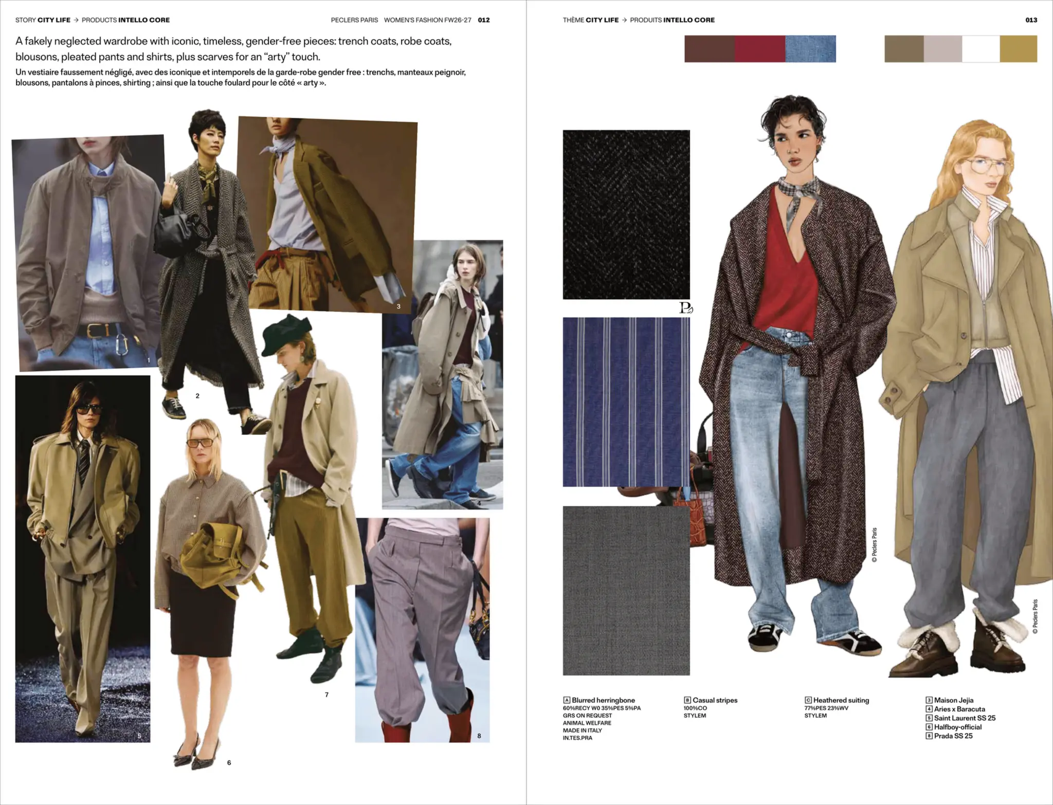 FW26-27 Women's Fashion Trend Book Peclers Paris