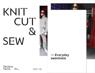 FW27-28 Knit, Cut & Sew Trend Book by Peclers Paris