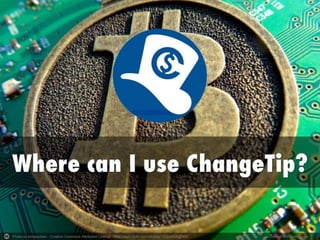 Photo by btckeychain - Creative Commons Attribution License https://www.flickr.com/photos/100239928@N08 Created with Haiku Deck
 