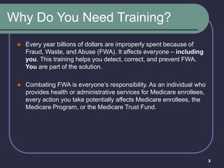 2022 Fraud, Waste, & Abuse Training | PPT