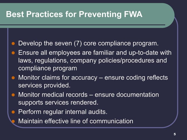 2022 Fraud, Waste, & Abuse Training | PPT