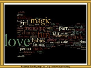 Rosetta Eun Ryong Lee (http://tiny.cc/rosettalee)
 